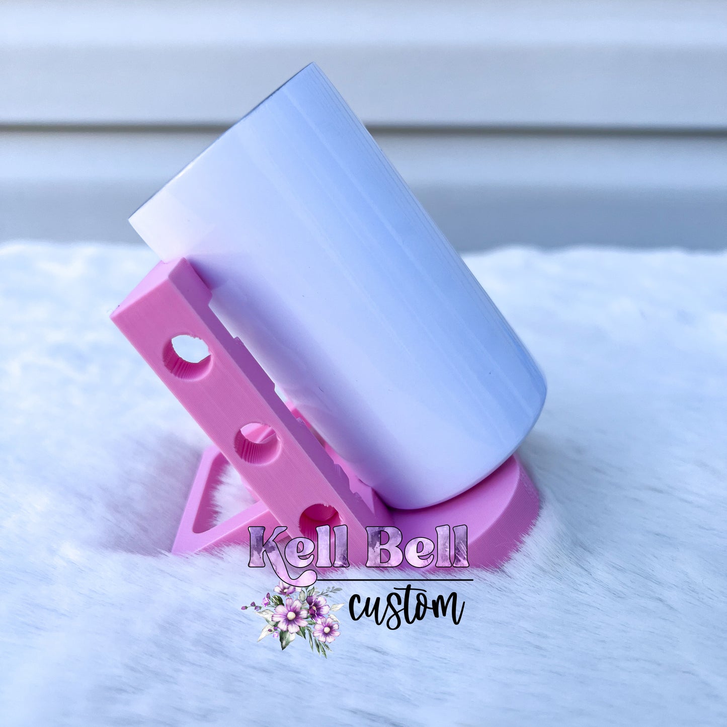 MINI - Extra Small Cup Cradle and MINI Adjustable Cup Stand-For 2oz to 4oz size tumblers