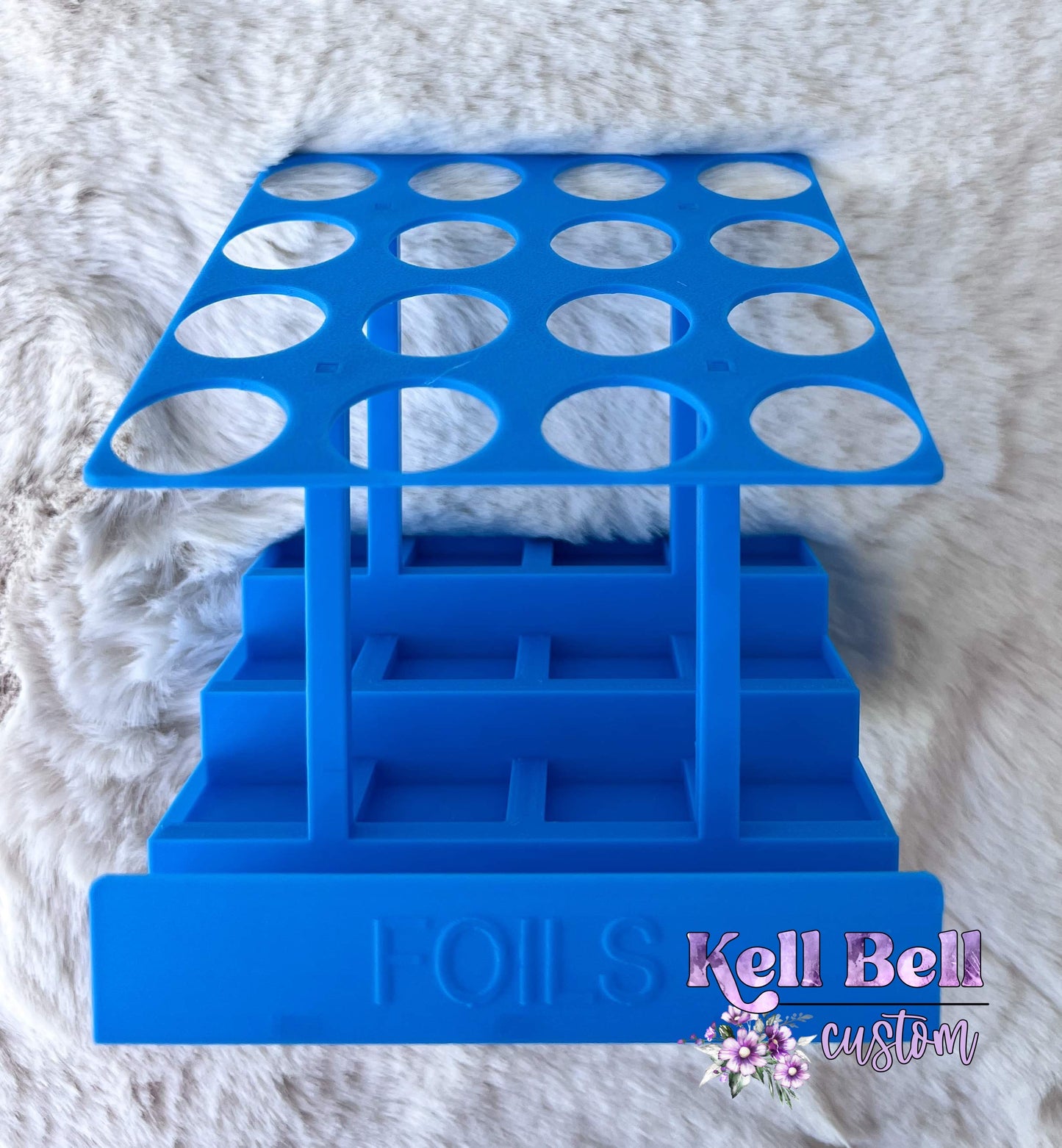 Foil Holder - Holds 16 rolls of foil