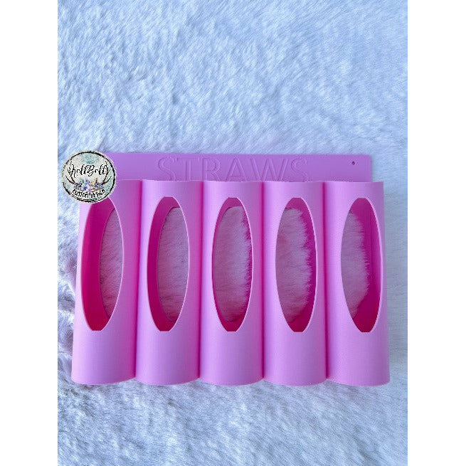 Straw Holder/Organizer - Easy way to keep all of your straws organized