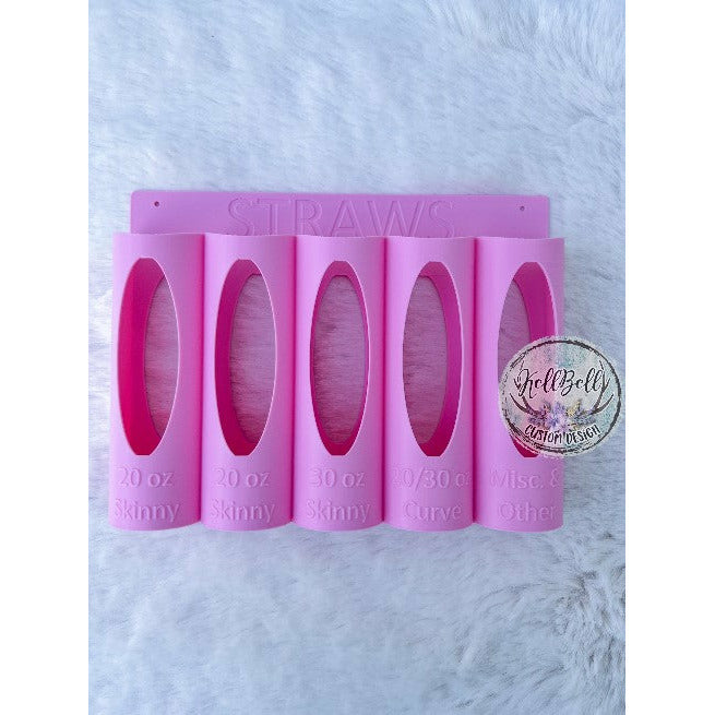 Straw Holder/Organizer - Easy way to keep all of your straws organized